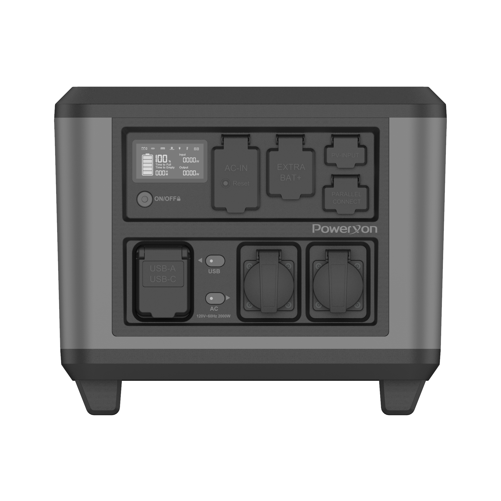 POWERXON PRO22 Tragbares Powerstation 2.000W 1.500Wh