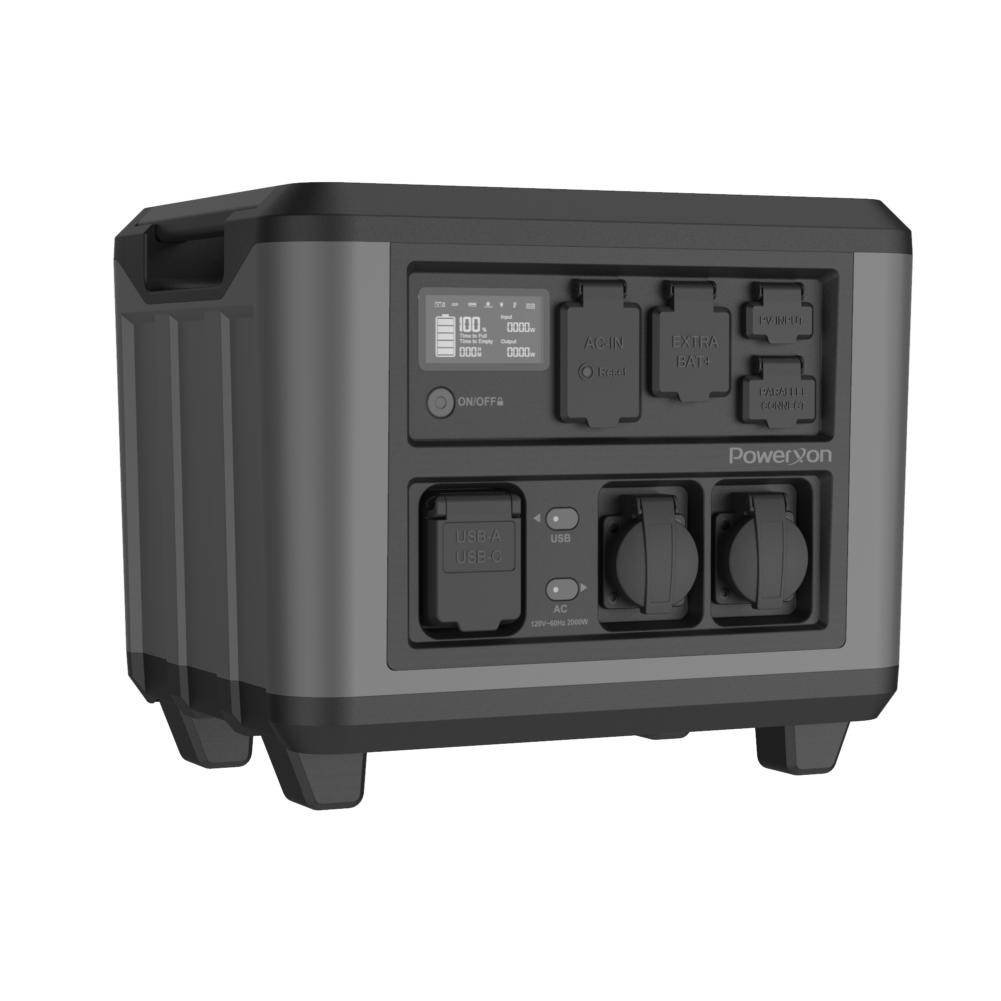 POWERXON PRO22 Tragbares Powerstation 2.000W 1.500Wh