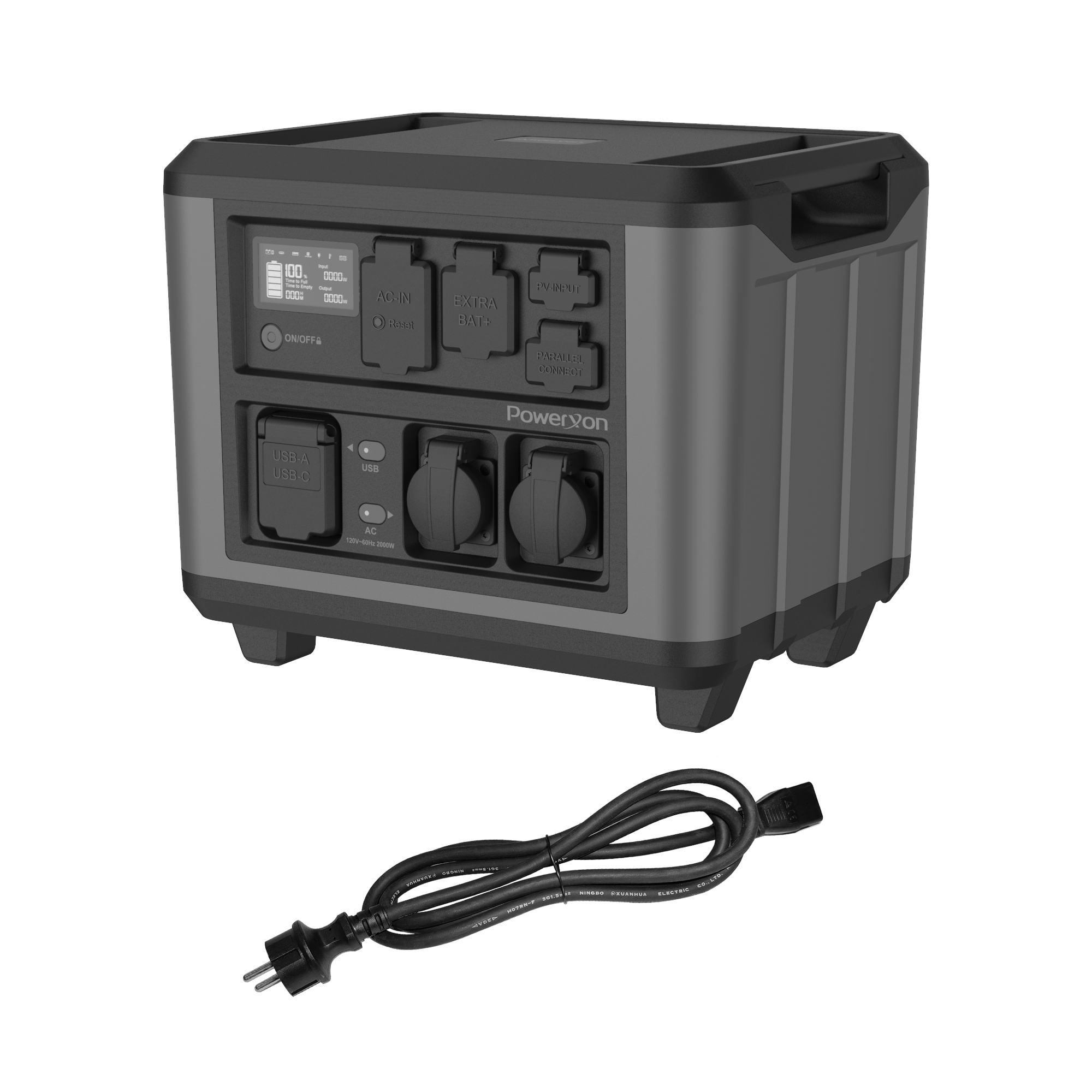 POWERXON PRO22 Tragbares Powerstation 2.000W 1.500Wh