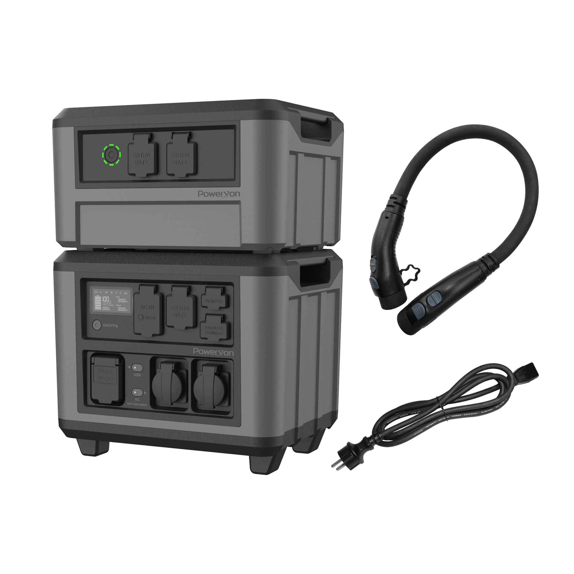 POWERXON PRO22 Tragbares Powerstation 2.000W 1.500Wh