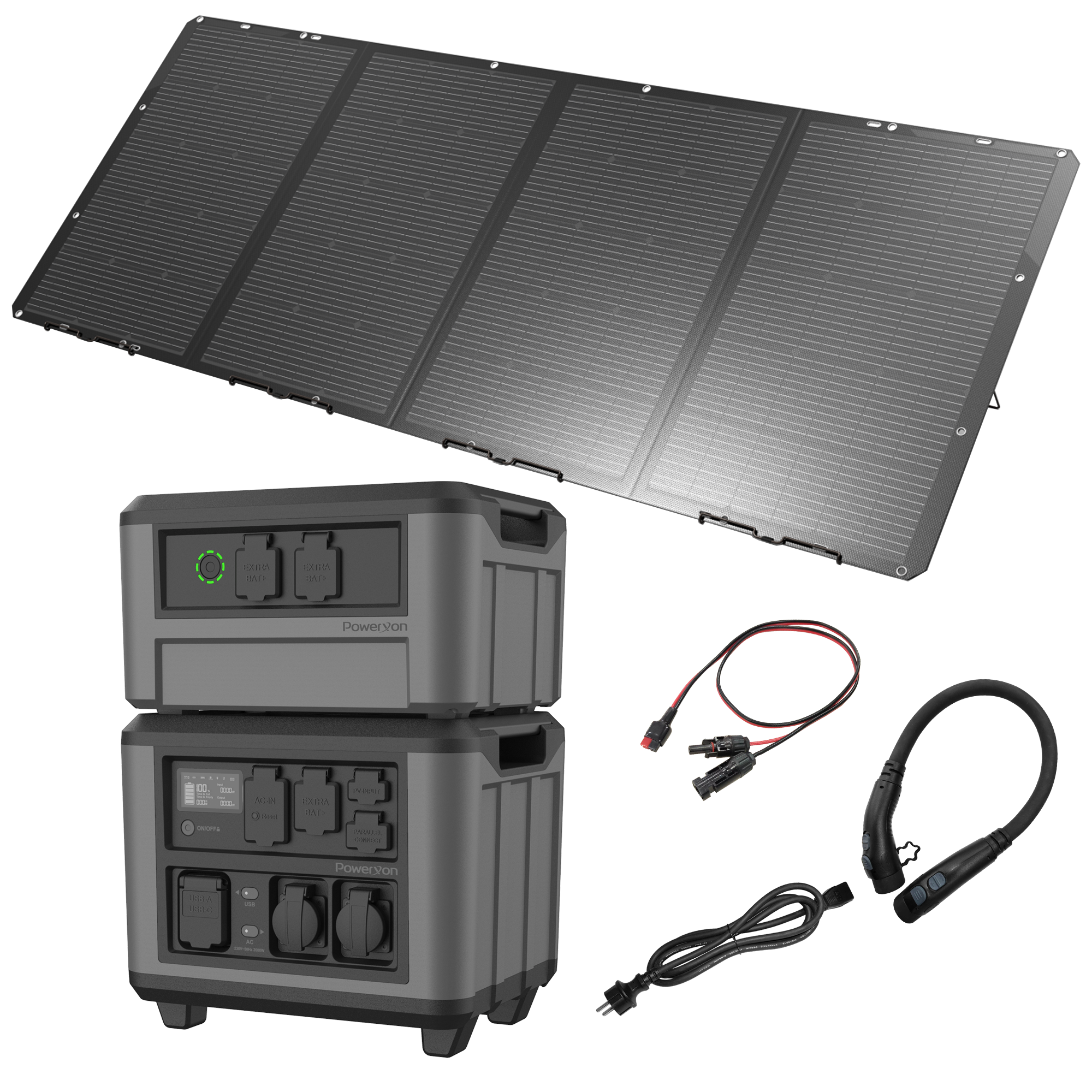 POWERXON PRO22 Tragbares Powerstation 2.000W 1.500Wh