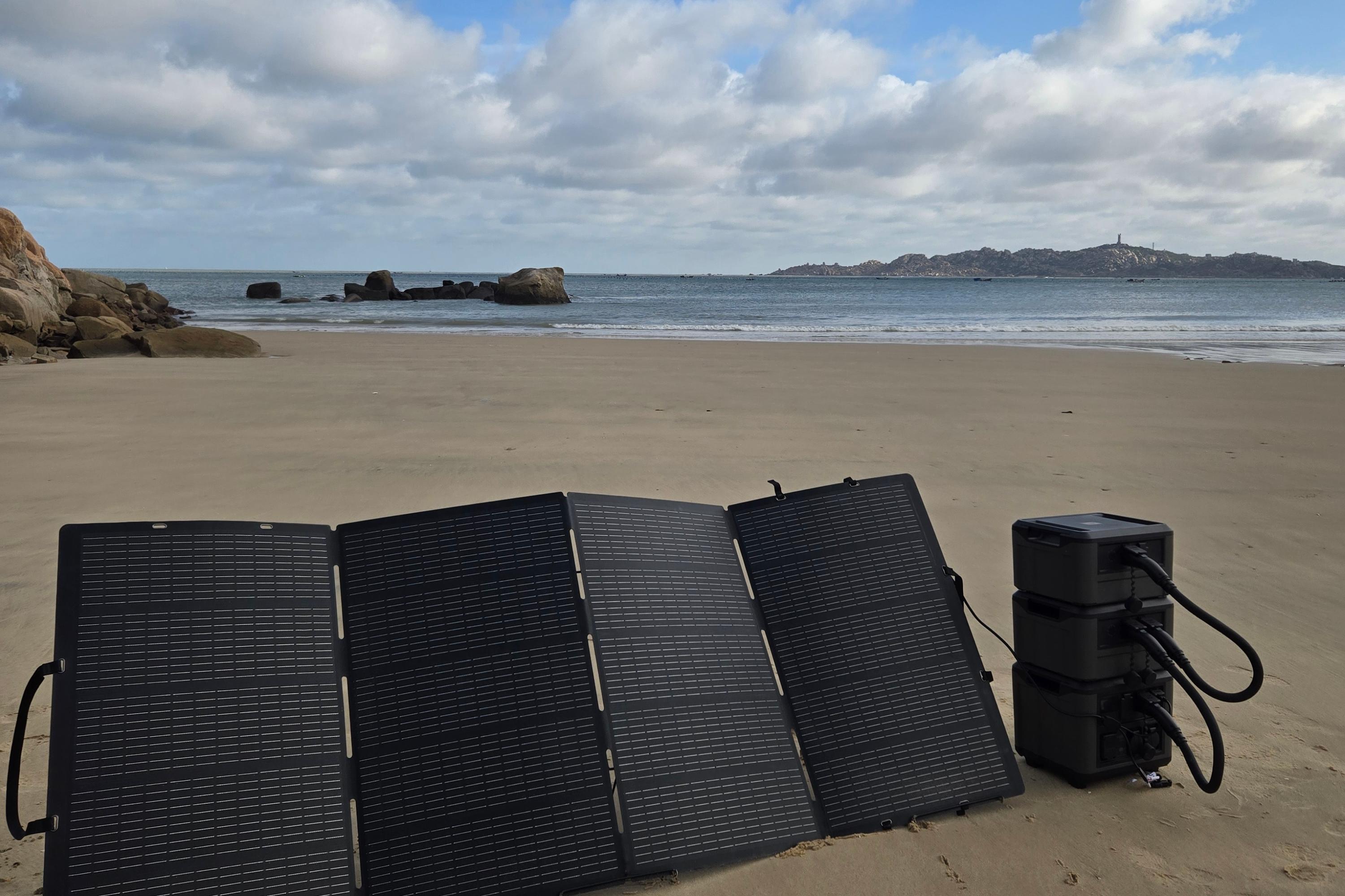 Nutzt ein solarbetriebener Generator erneuerbare Energie?